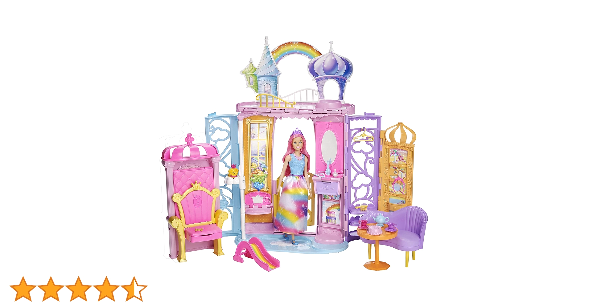 【新品・未使用】バービー　ドリームトピアスイートヴィルキャッスル 新品・未使用】バービー ドリームトピアスイートヴィルキャッスル